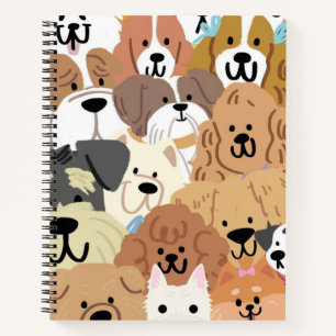 Puppy-Pile-Party Notizblock