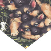 Puppy Pile Table Runner Kurzer Tischläufer (Ecke)