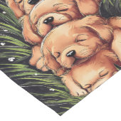 Puppy Pile Table Runner Kurzer Tischläufer (Ecke)