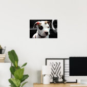 Puppy Pit Bull T-Bone Poster (Heimbüro)