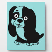 Puppy Plaque Fotoplatte (Vorderseite)