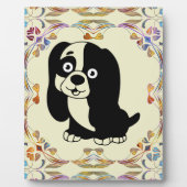 Puppy Plaque Fotoplatte (Vorderseite)