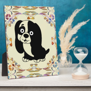 Puppy Plaque Fotoplatte