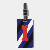 PUPPY PLAY PRIDE DIAGONAL GEPÄCKANHÄNGER (Vorderseite vertikal)