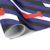 PUPPY PLAY PRIDE DIAGONAL GESCHENKPAPIER (Rolleneckpunkt)