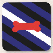 PUPPY PLAY PRIDE DIAGONAL GETRÄNKEUNTERSETZER (Vorderseite)