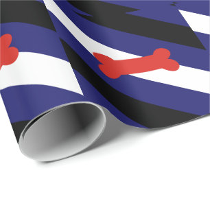 Puppy Play Pride-Flagge Geschenkpapier
