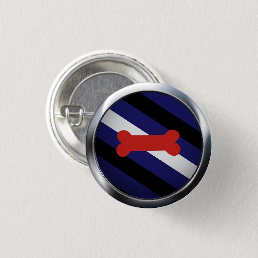 PUPPY PLAY PRIDE MEDALLION BUTTON (Vorne & Hinten)