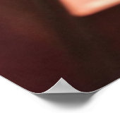 Puppy Plays Cards Poster (Ecke)