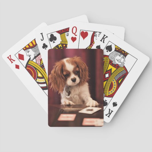 Puppy Plays Cards Spielkarten (Rückseite)