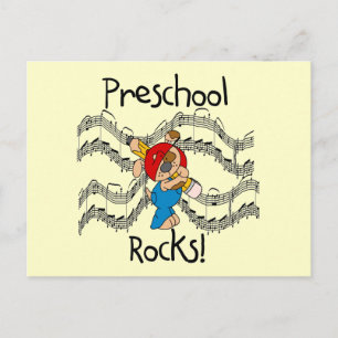 Puppy Preschool Rocks Tshirts und Geschenke Postkarte