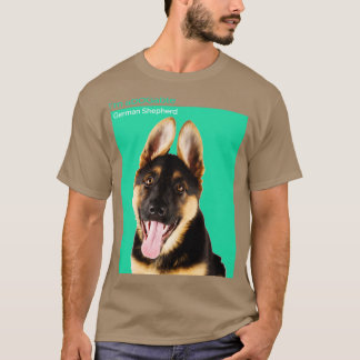 Puppy print Collection Im DOGable German Shepherd T-Shirt