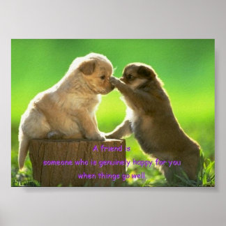 Puppy-Print Poster