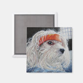 Puppy Punk Magnet (Vorderseite/Rückseite)