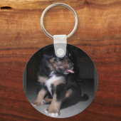 PUPPY RASPBERRY SCHLÜSSELANHÄNGER (Vorderseite)