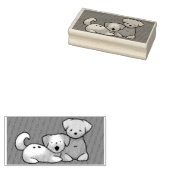 Puppy’s  gummistempel (Stempel)