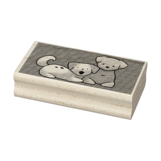 Puppy’s  gummistempel (Stempel)
