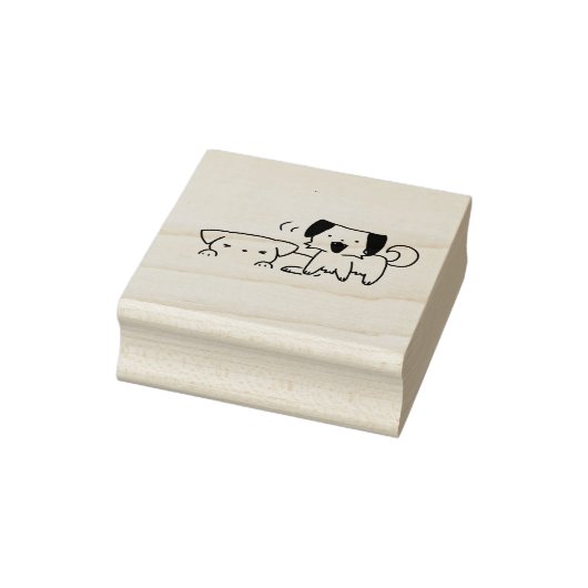 Puppy’s hondjes  gummistempel (Stempel)