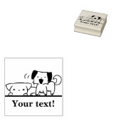 Puppy’s hondjes gummistempel (Stempel)