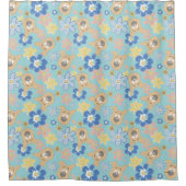 Puppy Scooby-Doo-Blume Duschvorhang (Vorderseite)