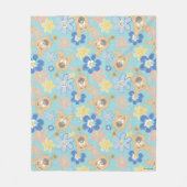 Puppy Scooby-Doo-Blume Fleecedecke (Vorderseite)