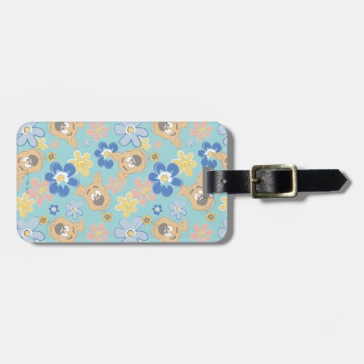 Puppy Scooby-Doo-Blume Gepäckanhänger (Vorderseite horizontal)