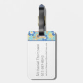 Puppy Scooby-Doo-Blume Gepäckanhänger (Rückseite vertikal)