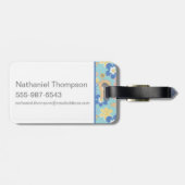 Puppy Scooby-Doo-Blume Gepäckanhänger (Rückseite horizontal)