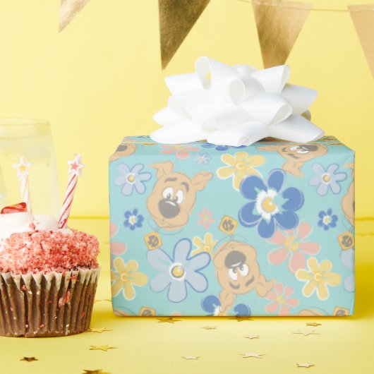 Puppy Scooby-Doo-Blume Geschenkpapier (Geburtstagsparty)