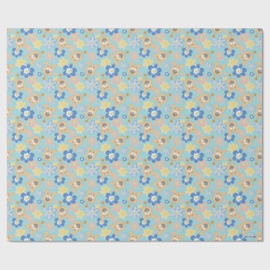 Puppy Scooby-Doo-Blume Geschenkpapier (Flach)