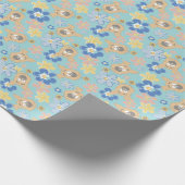 Puppy Scooby-Doo-Blume Geschenkpapier (Ecke)