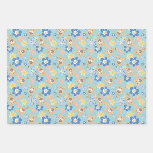 Puppy Scooby-Doo-Blume Geschenkpapier Set (Vorderseite 2)