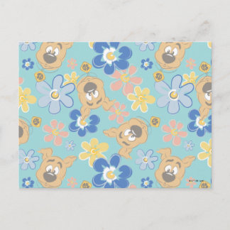 Puppy Scooby-Doo-Blume Postkarte