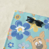 Puppy Scooby-Doo-Blume Strandtuch (Beispiel)