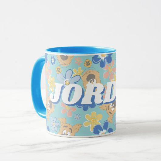 Puppy Scooby-Doo-Blume Tasse (Vorderseite Links)