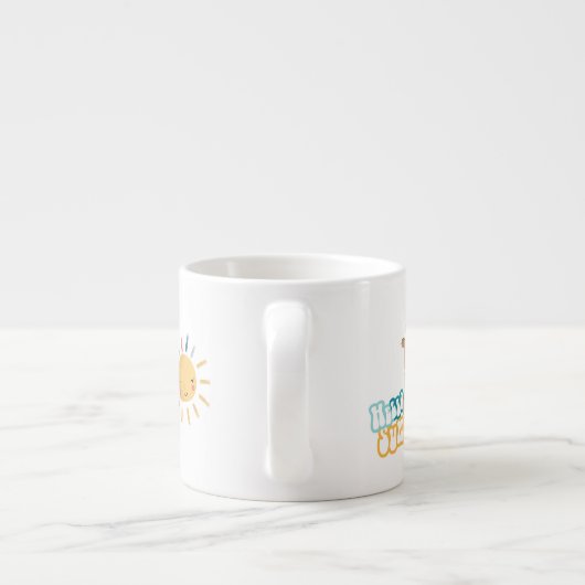 Puppy Scooby-Doo "Hello Sunshine" Espressotasse (Rückseite)