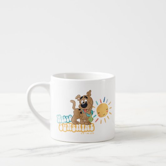 Puppy Scooby-Doo "Hello Sunshine" Espressotasse (Links)