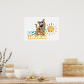Puppy Scooby-Doo "Hello Sunshine" Poster (Küche)