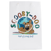 Puppy Scooby-Doo "One Groovy Pup" Mittlere Geschenktüte (Vorderseite)