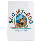 Puppy Scooby-Doo "One Groovy Pup" Mittlere Geschenktüte (Rückseite)