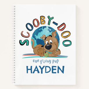 Puppy Scooby-Doo "One Groovy Pup" Notizblock