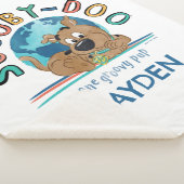 Puppy Scooby-Doo "One Groovy Pup" Sherpadecke (3/4)