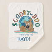 Puppy Scooby-Doo "One Groovy Pup" Sherpadecke (Vorderseite)