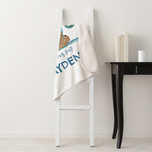 Puppy Scooby-Doo "One Groovy Pup" Sherpadecke (Beispiel)