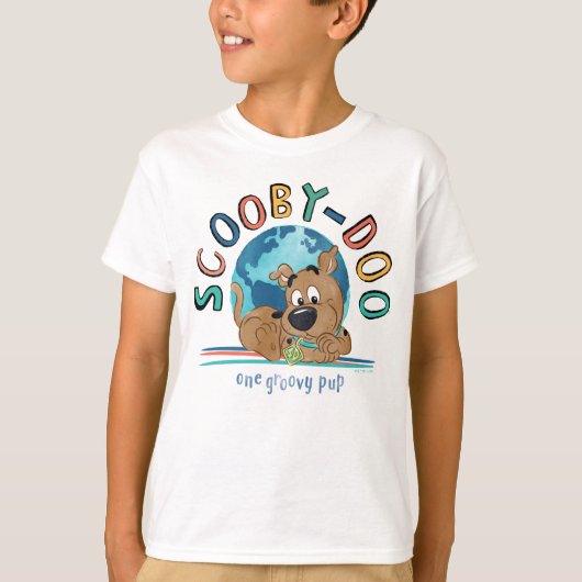 Puppy Scooby-Doo "One Groovy Pup" T-Shirt (Vorderseite)