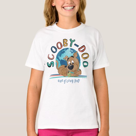 Puppy Scooby-Doo "One Groovy Pup" T-Shirt (Vorderseite)