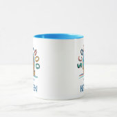 Puppy Scooby-Doo "One Groovy Pup" Tasse (Zentrum)