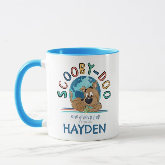 Puppy Scooby-Doo "One Groovy Pup" Tasse (Links)
