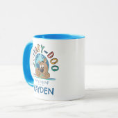 Puppy Scooby-Doo "One Groovy Pup" Tasse (Vorderseite Links)