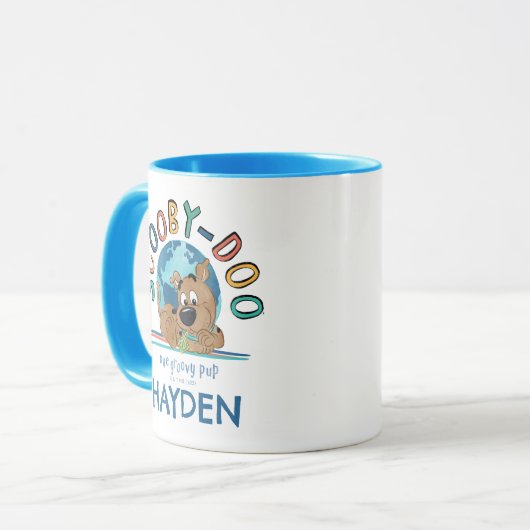 Puppy Scooby-Doo "One Groovy Pup" Tasse (Vorderseite Links)